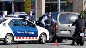 Control de los Mossos d'Esquadra en Barcelona / EFE