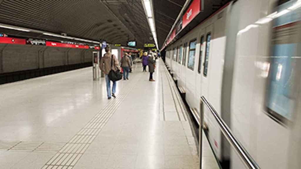 Un convoy del metro de Barcelona / TMB