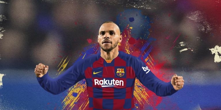 Martin Braithwaite, jugador del Barça / FC BARCELONA