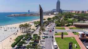 La playa de la Nova Icària de Sant Martí en una imagen de archivo / AJUNTAMENT DE BARCELONA