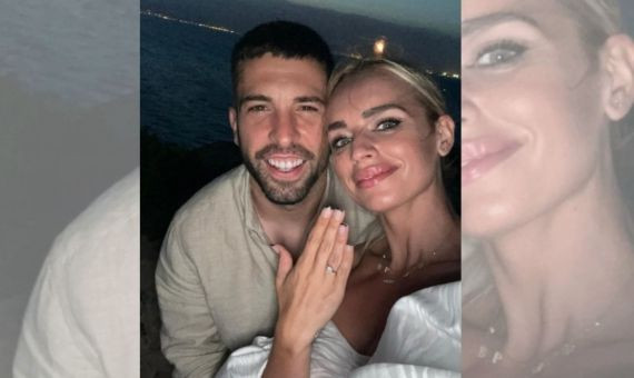 Romarey Ventura, la futura esposa de Jordi Alba, muestra su anillo de compromiso / INSTAGRAM