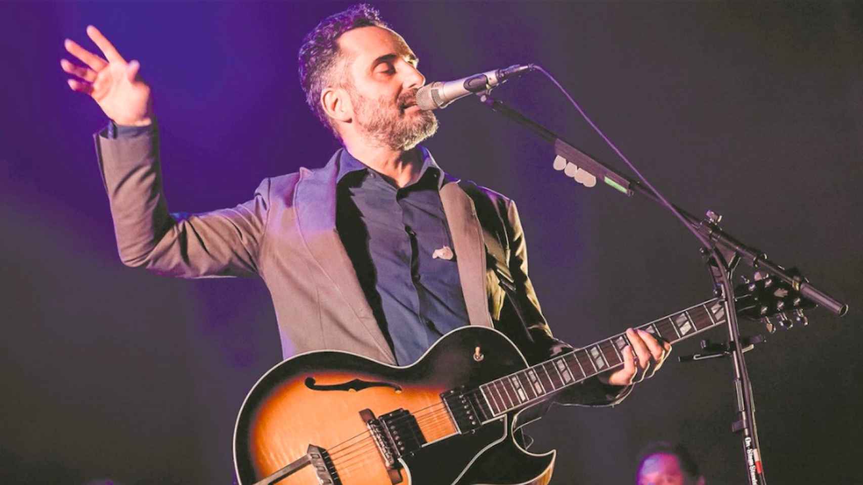 El cantante Jorge Drexler durante un concierto / ARCHIVO