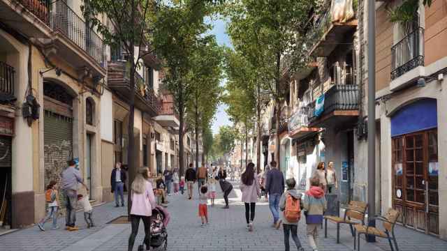 Situación prevista en la calle del Rector Triadó / AYUNTAMIENTO DE BARCELONA