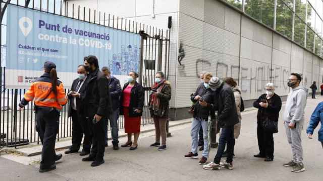 Un punto de vacunación en Barcelona / AYUNTAMIENTO DE BARCELONA