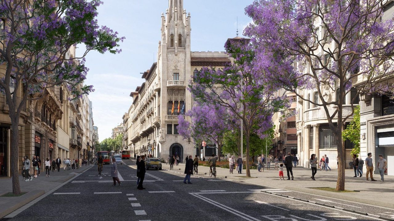 Diseño de la futura vía Laietana / AYUNTAMIENTO DE BARCELONA