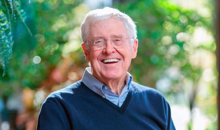 El multimillonario Charles Koch en una imagen de archivo