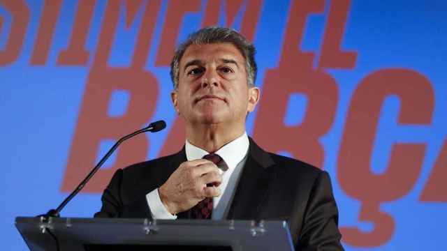 El presidente del FC Barcelona, Joan Laporta / EFE