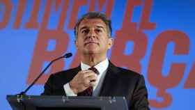 El presidente del FC Barcelona, Joan Laporta / EFE