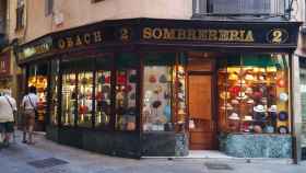 Exterior de la sombrerería Obach / INMA SANTOS