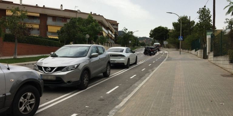 Carril bici de la carretera de Sànson / RP