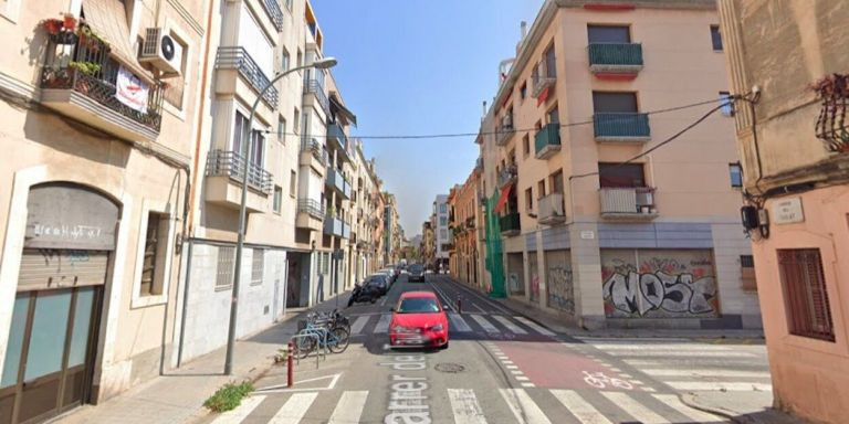 Imagen de la calle Taulat, donde sucedieron los hechos / GOOGLE STREET VIEW