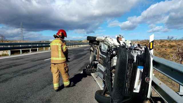 Un accidente de tráfico en una imagen de archivo / EUROPA PRESS