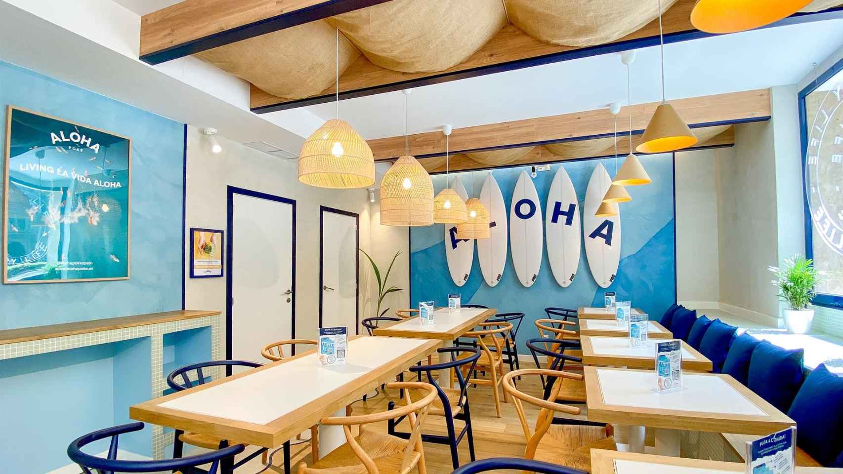 Restaurante de Aloha Poké en Barcelona / ALOHA POKÉ