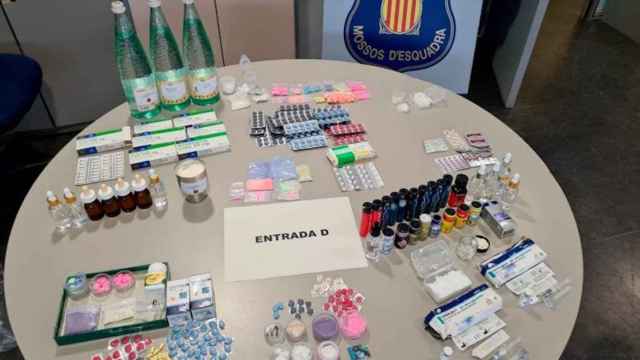 Drogas incautadas por los Mossos d'Esquadra en Barcelona / MOSSOS D'ESQUADRA