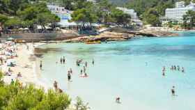 Playa de Portinax, en Ibiza