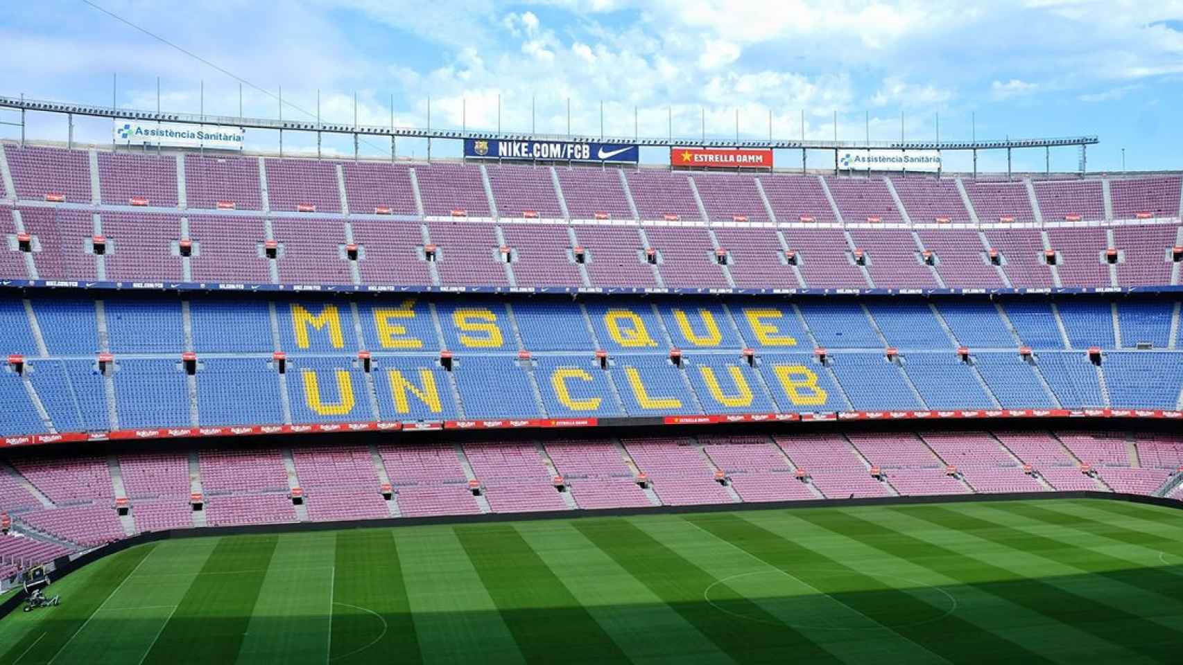 Estadio del FCB vacío / UNSPLASH