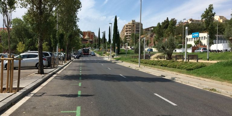 Tramo de la Ronda del Guinardó / RP