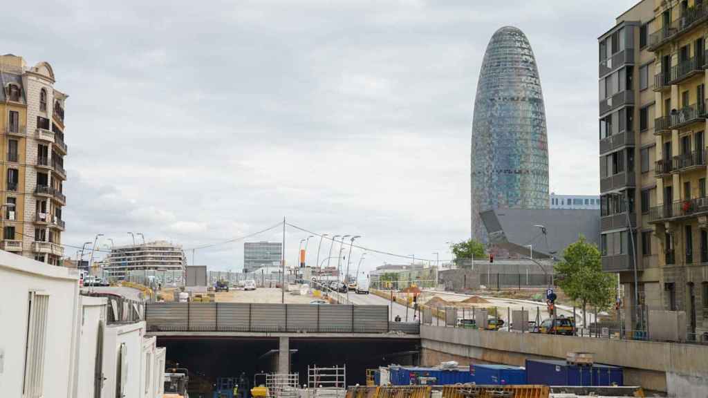 El túnel de Glòries, en el lado Llobregat / AYUNTAMIENTO DE BARCELONA