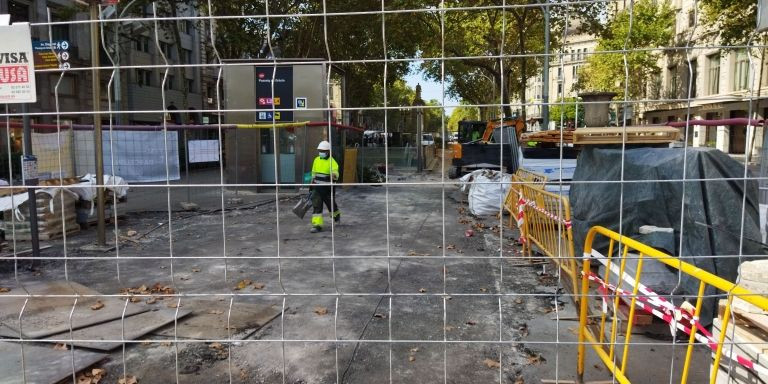 Obras en los jardines de la Reina Victòria Eugènia / METRÓPOLI - JORDI SUBIRANA