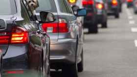 Colas de coches en Barcelona / EUROPA PRESS