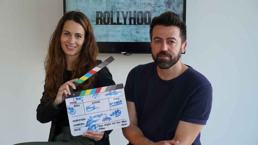 Cristina Palomino y Tony Higueruelo, creadores de Rollyhoo