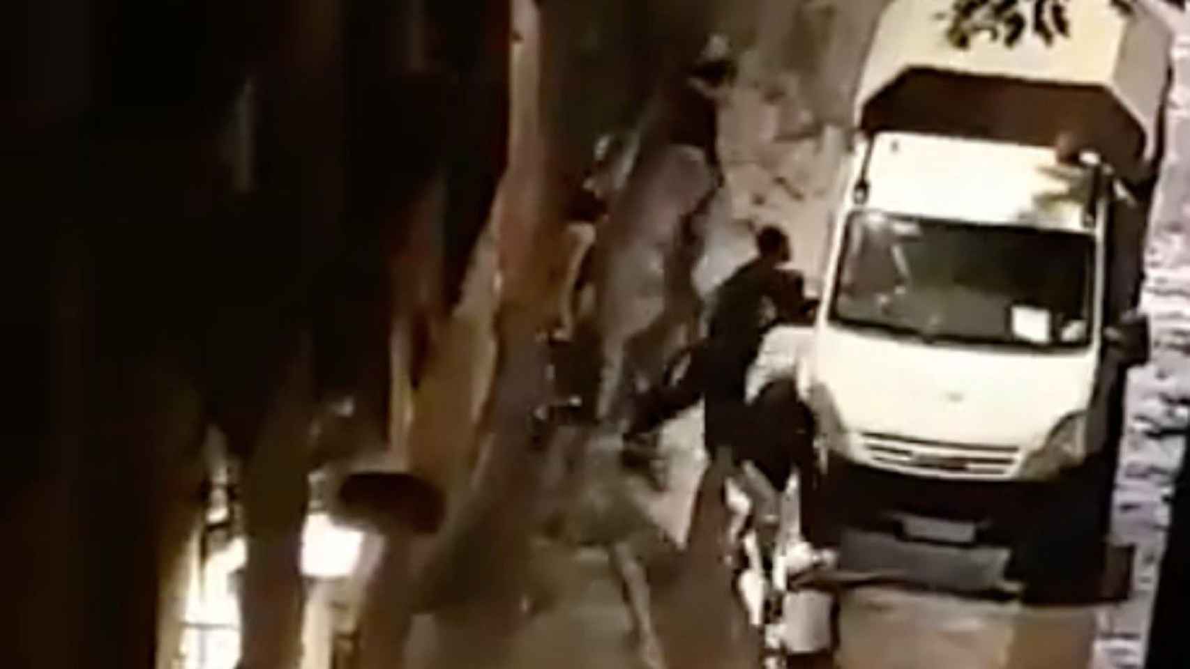 Agresión en Barcelona / MIQUEL PRATS