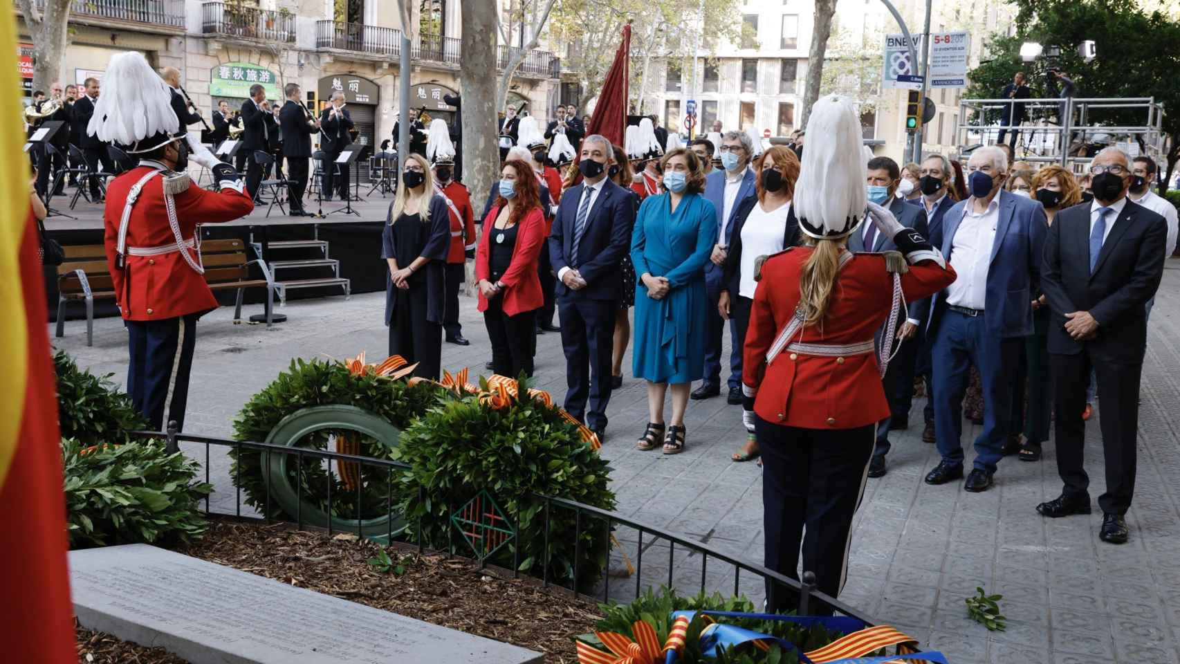 Así ha sido la ofrenda floral a Rafael Casanova / AYUNTAMIENTO DE BARCELONA