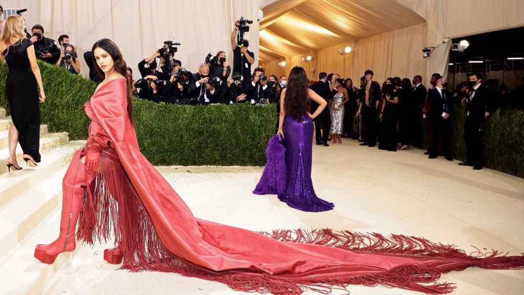 Rosalía brilla en la gala MET de Nueva York / EUROPA PRESS