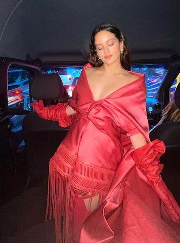 Rosalía llega en coche a la gala MET de Nueva York / INSTAGRAM