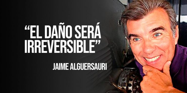 Jaime Alguersauri superilla
