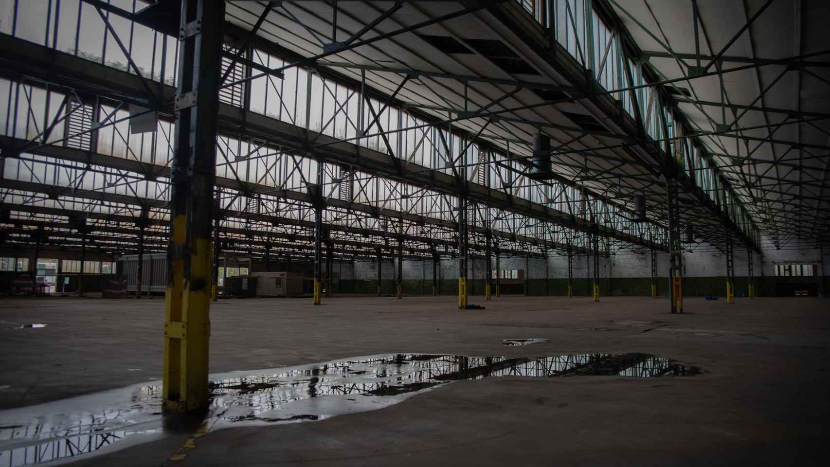 Instalaciones de la antigua fábrica de Mercedes-Benz en Sant Andreu (Barcelona) / EUROPA PRESS - DAVID ZORRAKINO