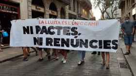 Manifestación convocada por la CUP contra la mesa de diálogo / ENDAVANT OSAN - TWITTER