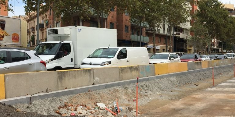 Retenciones en la avenida Meridiana / RP