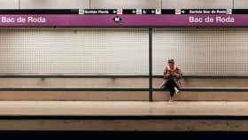 Estación de Bac de Roda, en la L2 del metro de Barcelona