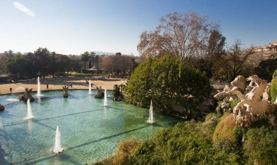 Plaza de Armes, en el parque de la Ciutadella / AJ BCN