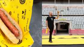 Presentación del chorizo Heura en la plaza de toros Monumental / CEDIDA