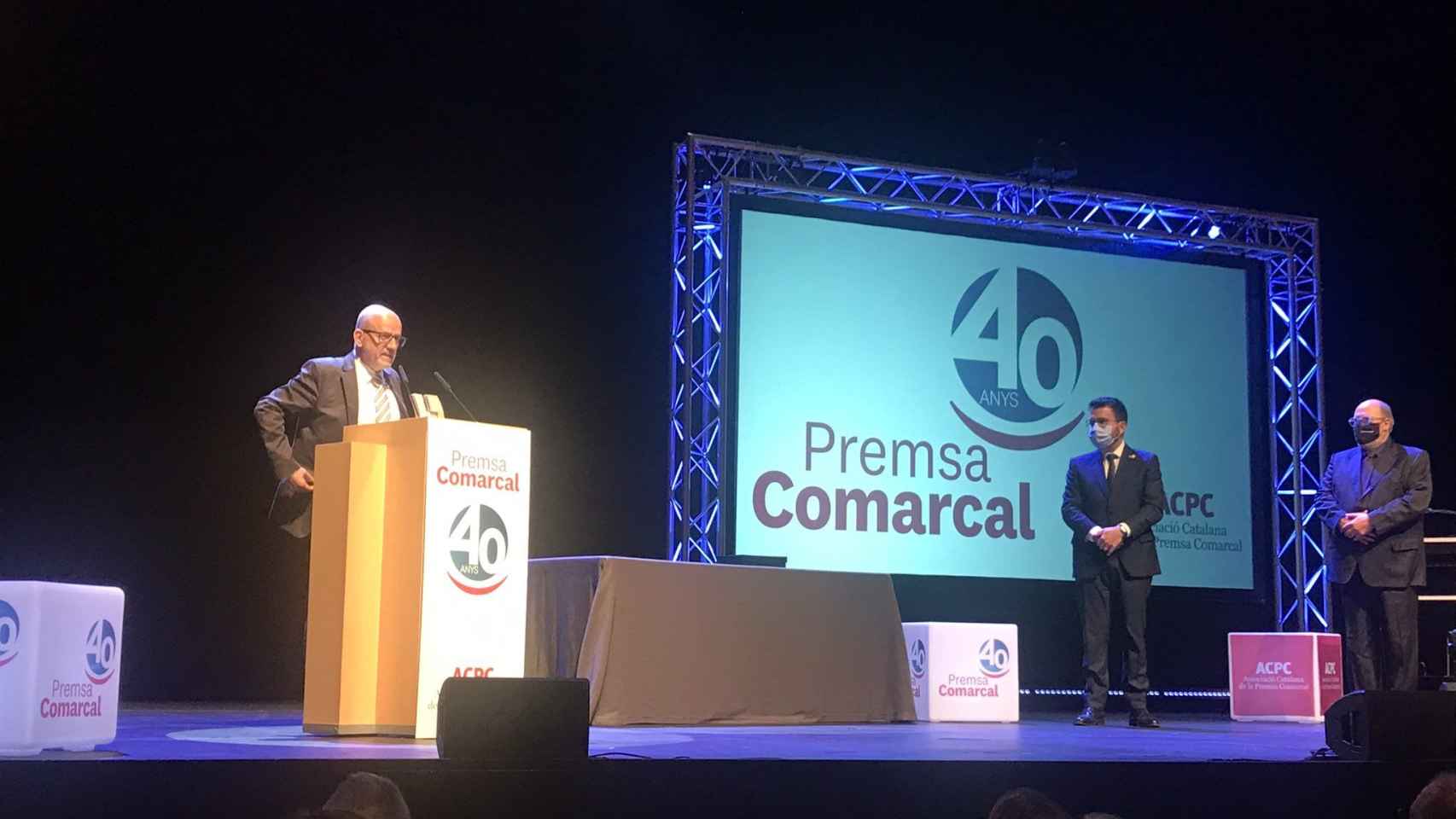 El periodista Ramon Besa, primer Premio de Honor de la Prensa Comarcal