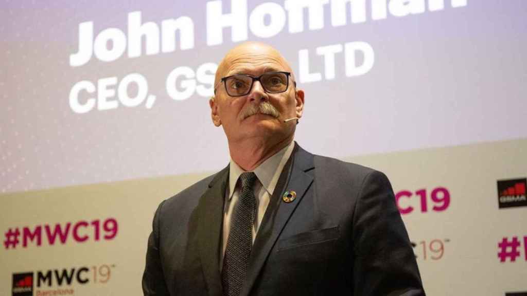 John Hoffman durante los actos del Mobile World Congress 2019 / EUROPA PRESS