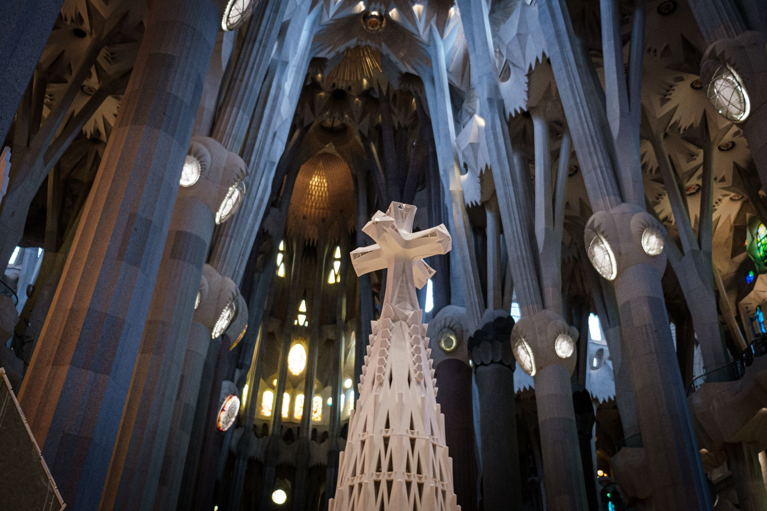 Maqueta del terminal de la torre de Jesucristo con la basílica al fondo / METRÓPOLI - Pablo Miranzo