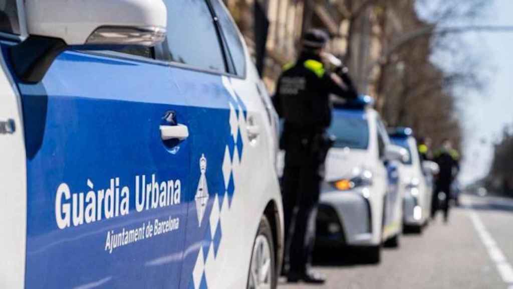 Un coche de la Guardia Urbana en una imagen de archivo