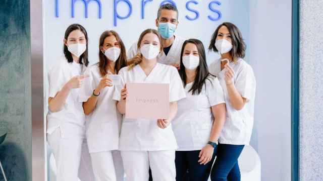 Miembros del equipo de Impress, la ortodoncia invisible / IMPRESS