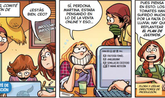 Una viñeta de el cómic 'Las finanzas de Carlota' / CAIXABANK