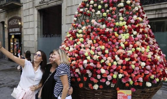 'Una flor, un deseo' en el Palau de la Virreina / AMICS DE LA RAMBLA