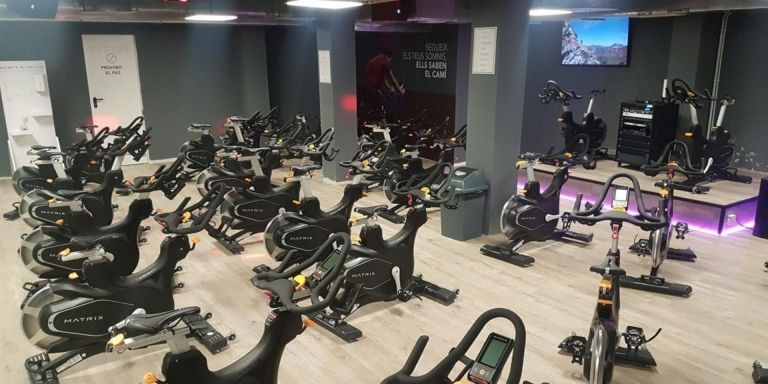 Instalaciones de un gimnasio Altafit en Barcelona / ALTAFIT