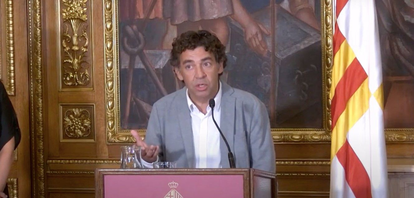 David Bondia, en la toma de posesión como síndic de Barcelona / AYUNTAMIENTO DE BARCELONA