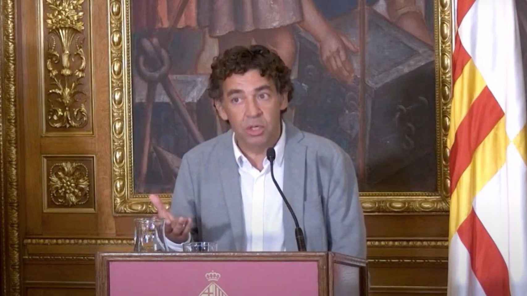 David Bondia, en la toma de posesión como síndic de Barcelona / AYUNTAMIENTO DE BARCELONA