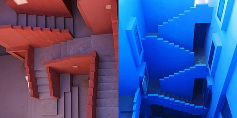 La Muralla Roja de Calp en dos imágenes de su interior / PIQSELS