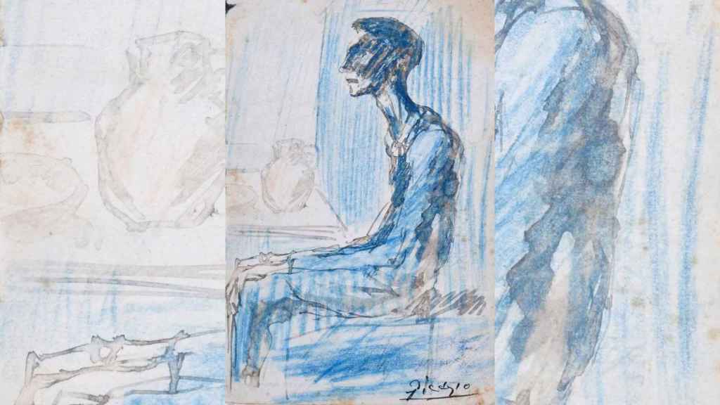 Barcelona compra 'El cec', un dibujo de Picasso para la colección de su Museo / MUSEU PICASSO
