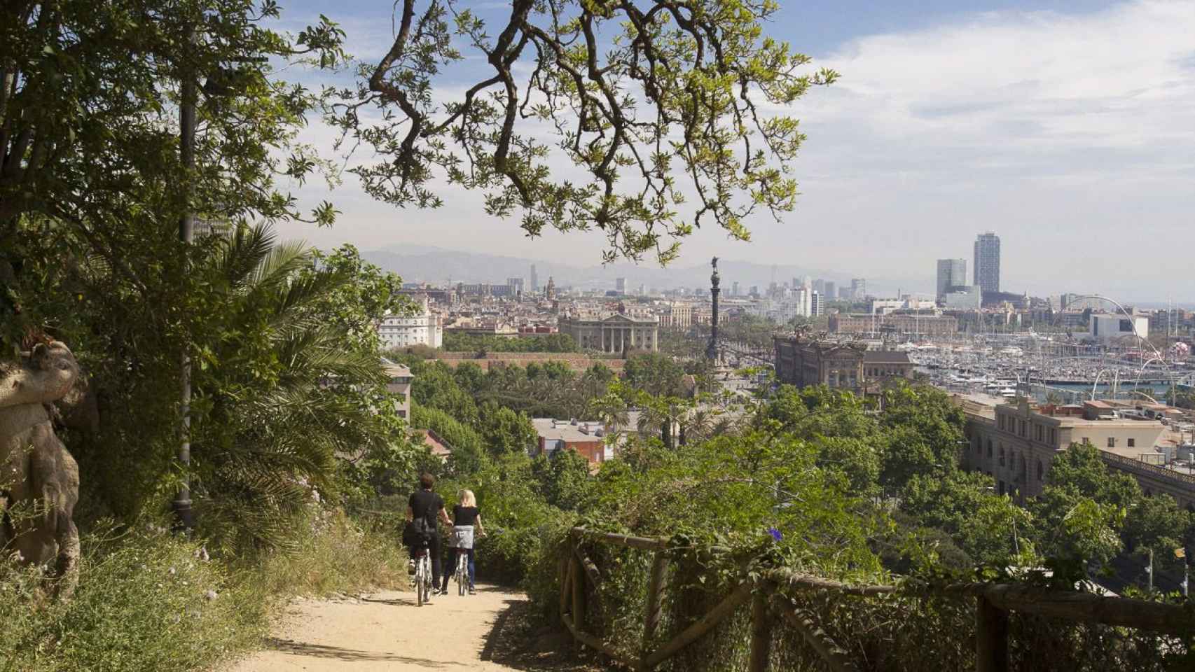Jardines del mirador del Poble-sec / AYUNTAMIENTO DE BARCELONA
