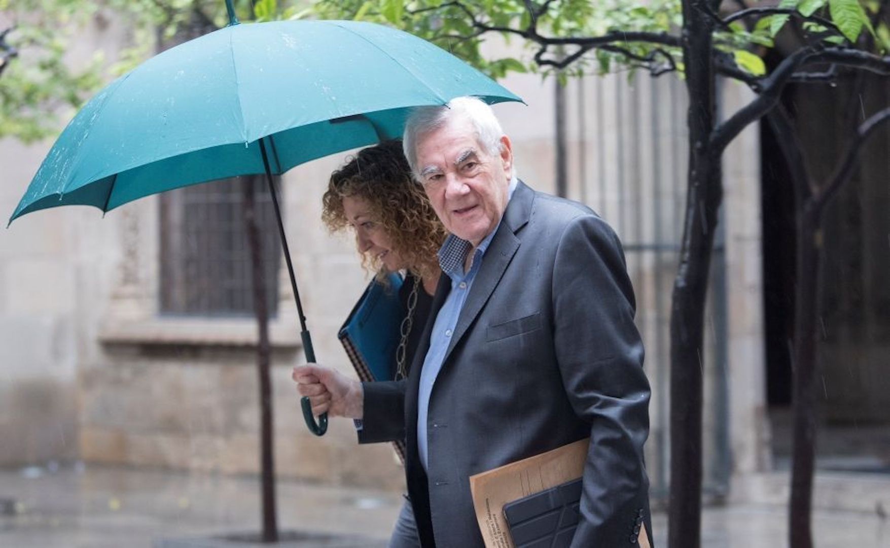 Ester Capella con Ernest Maragall cuando coincidieron en la Generalitat / EFE